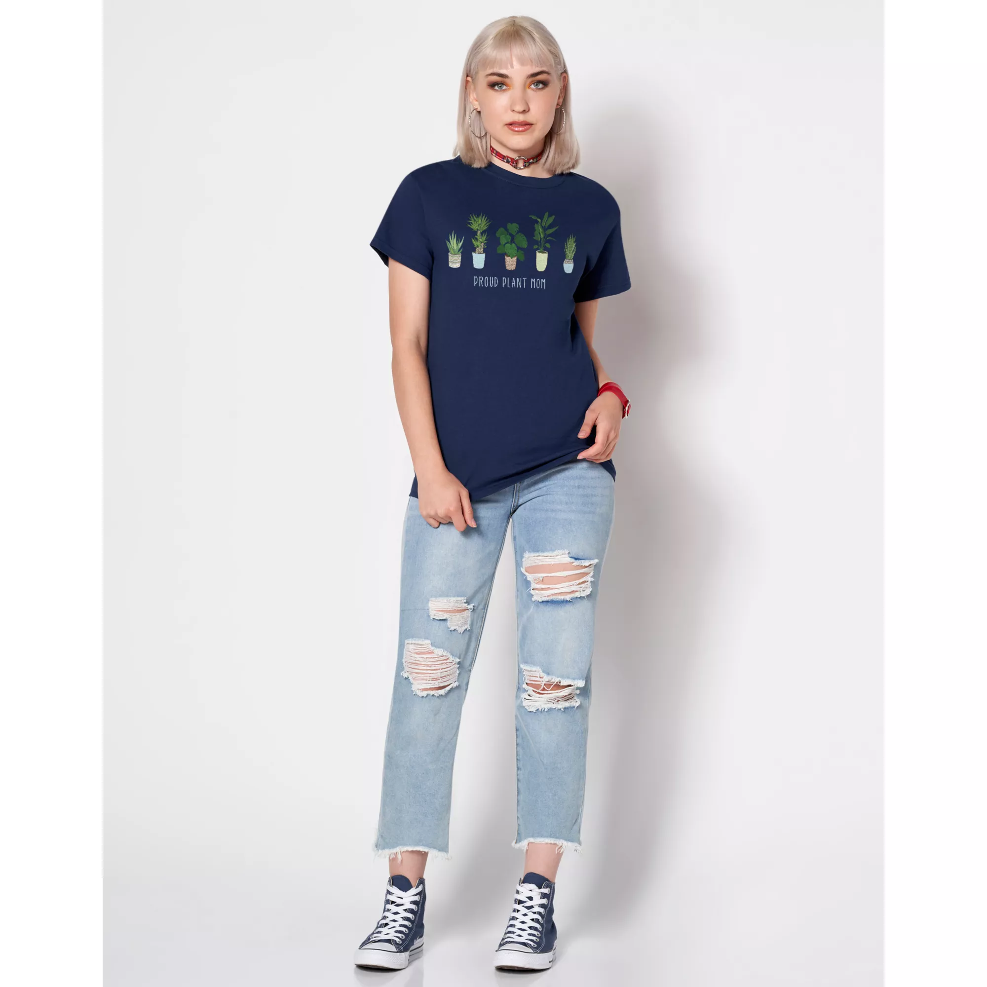 Proud Plant Mom T Shirt at Spencer's