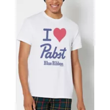 I Love Pabst T Shirt - Blue Ribbon at Spencer's