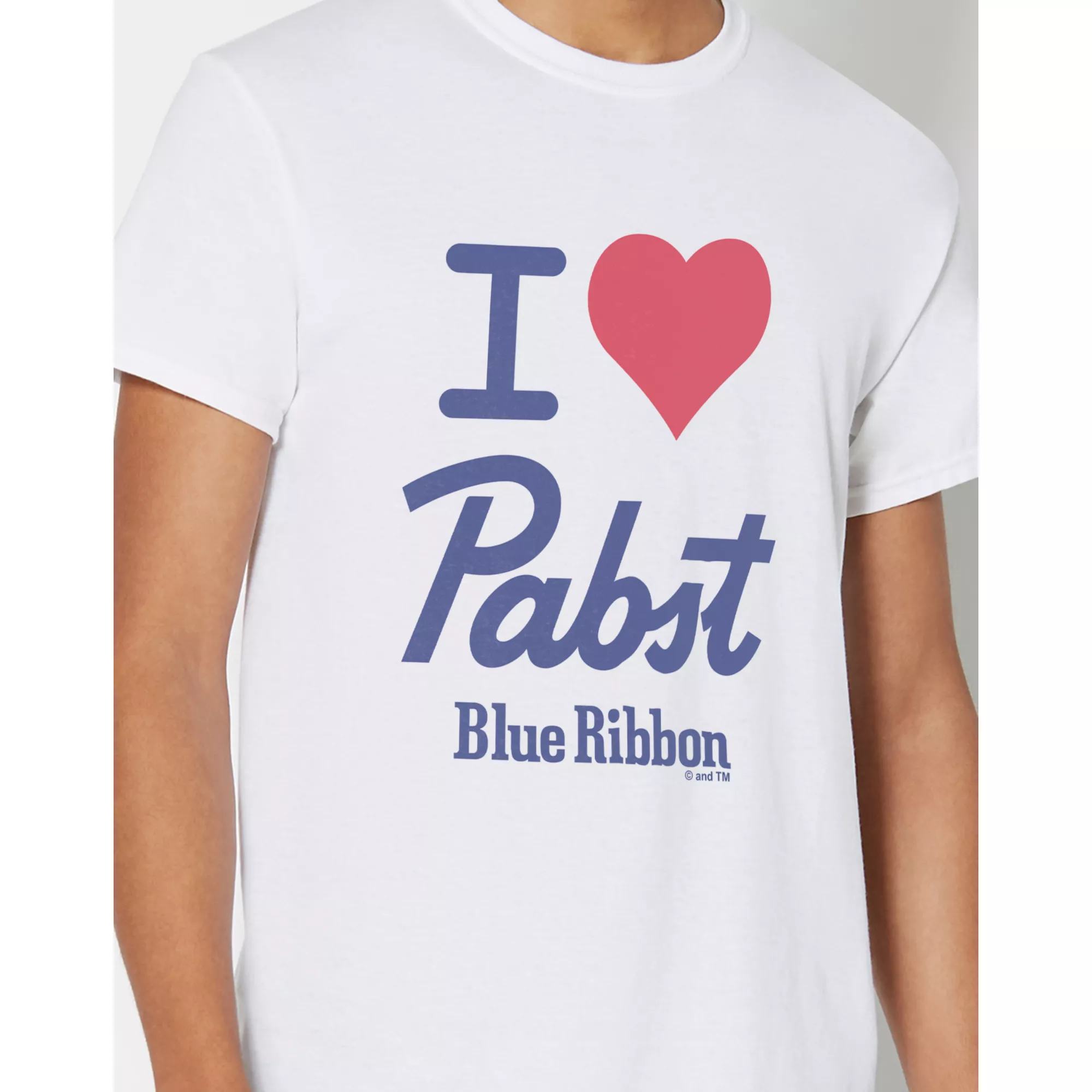 I Love Pabst T Shirt - Blue Ribbon at Spencer's