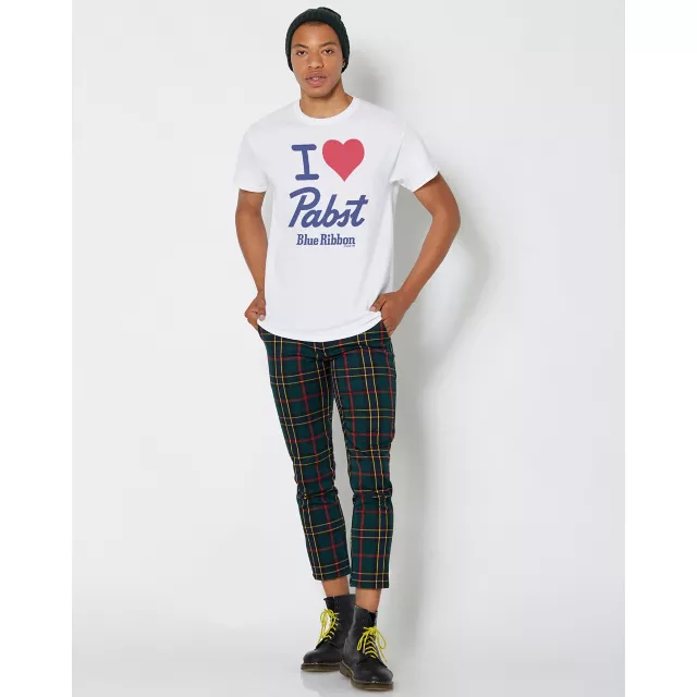 I Love Pabst T Shirt - Blue Ribbon at Spencer's