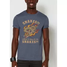 Why Did It Have To Be Snakes T Shirt - Indiana Jones at Spencer's