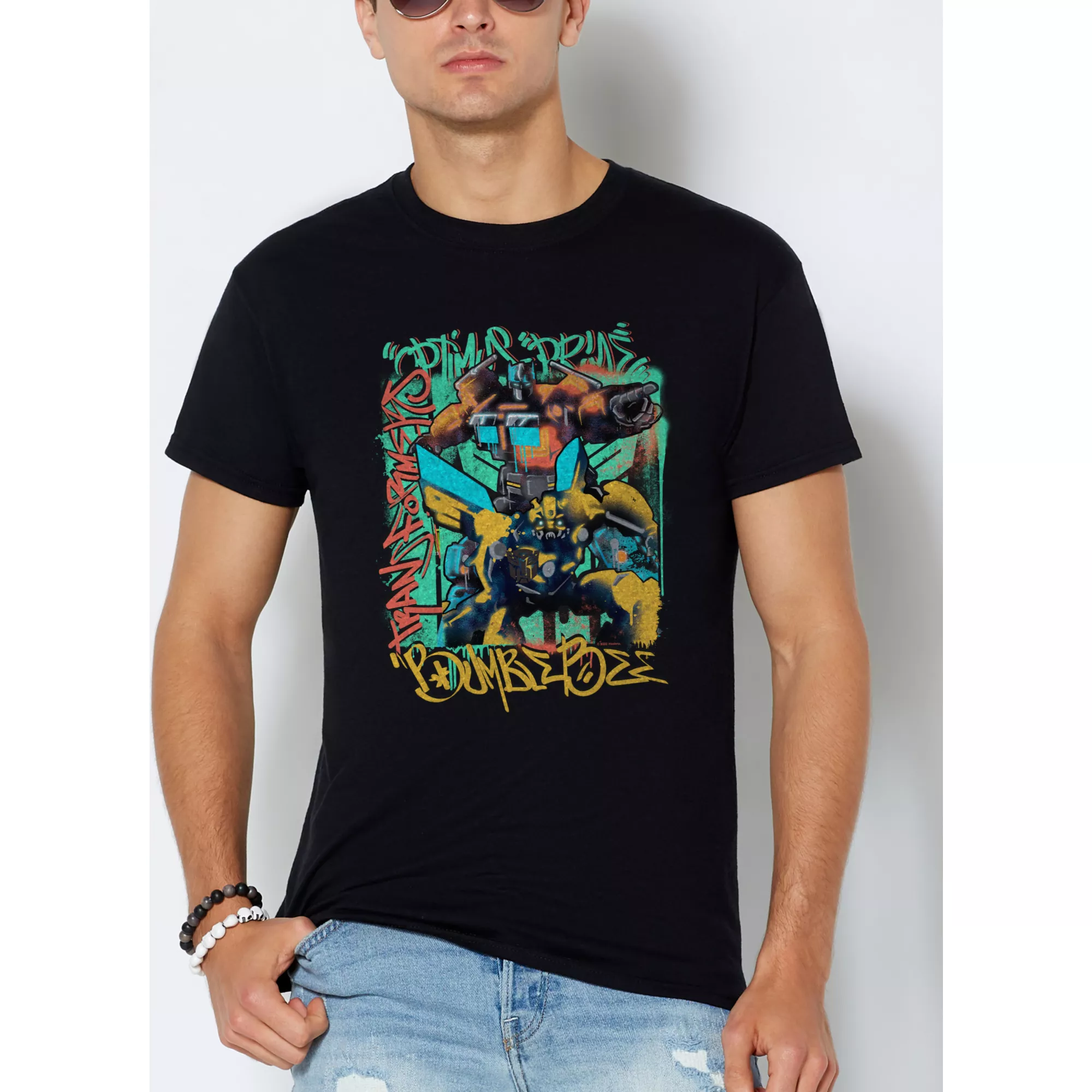 Bumblebee Spray Paint T Shirt - Transformers at Spencer's