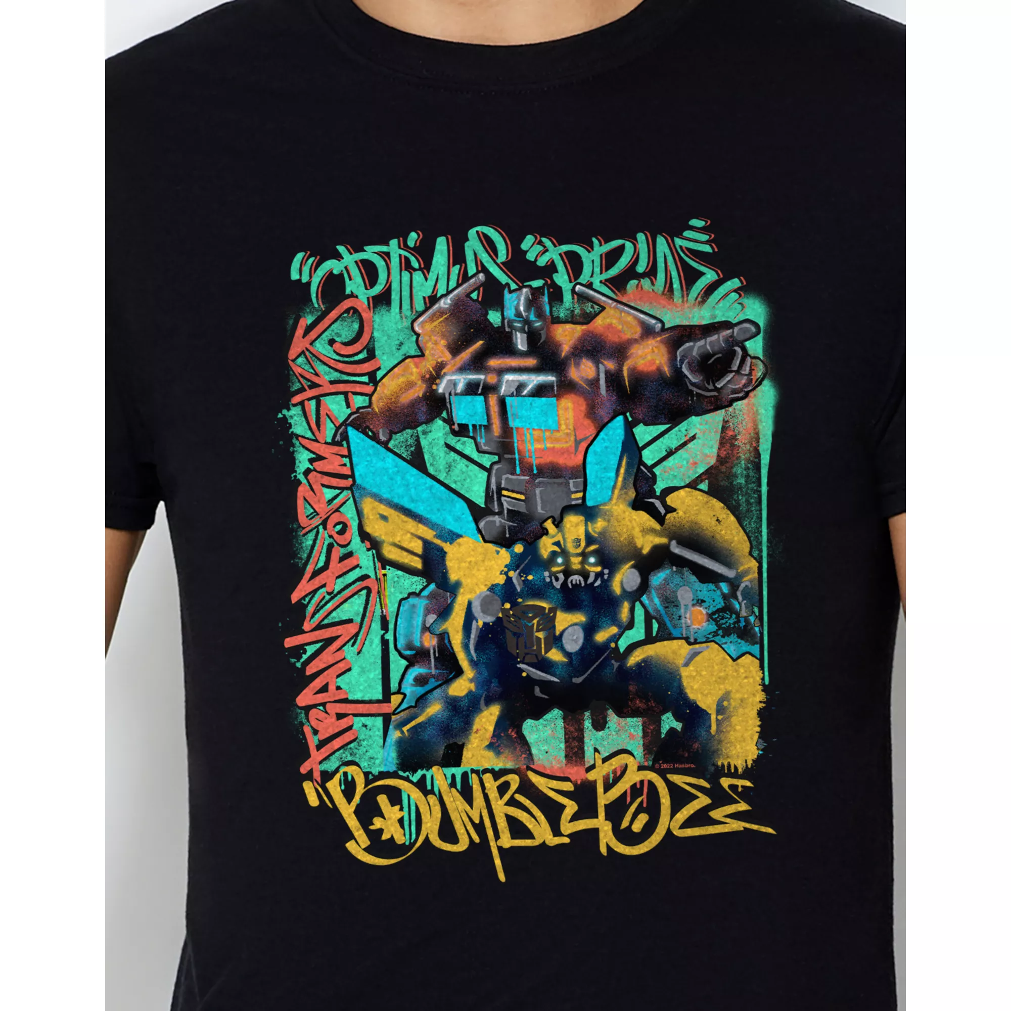 Bumblebee Spray Paint T Shirt - Transformers at Spencer's