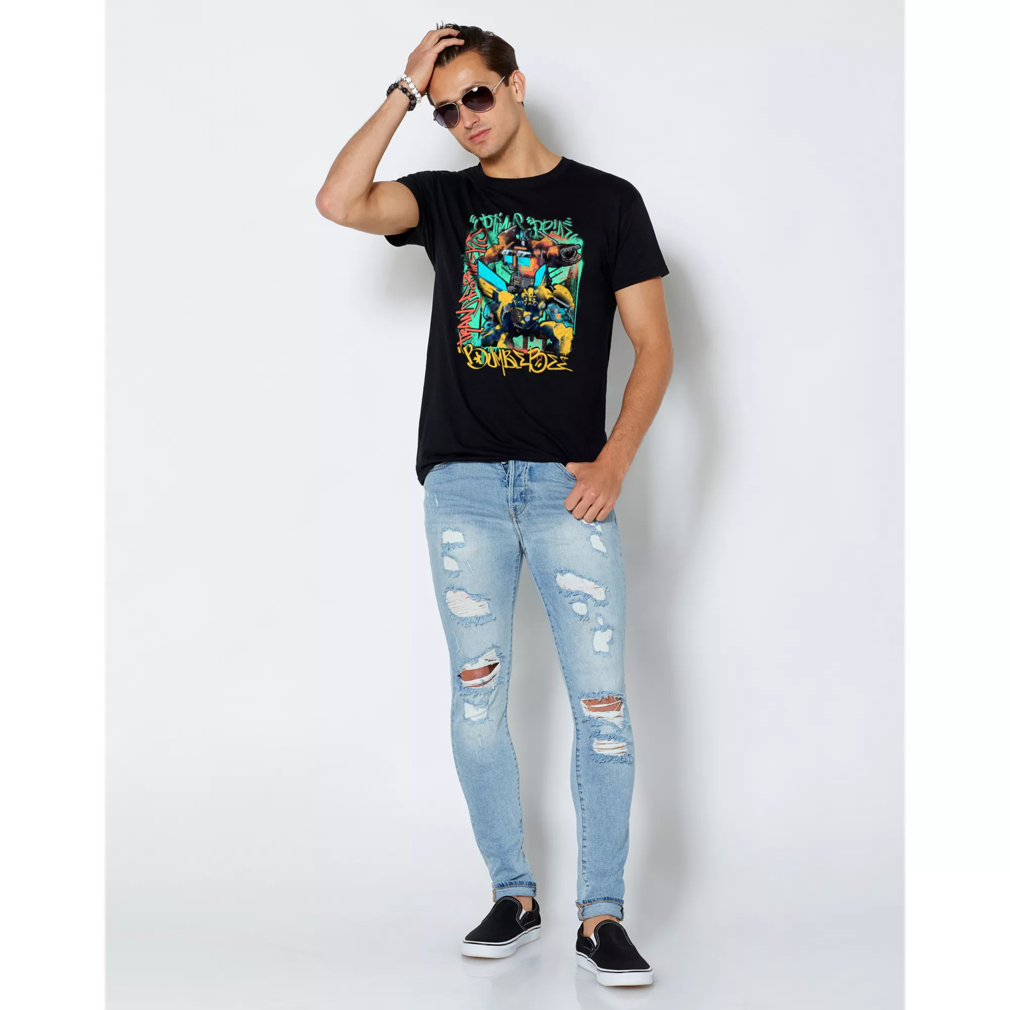 Bumblebee Spray Paint T Shirt - Transformers at Spencer's