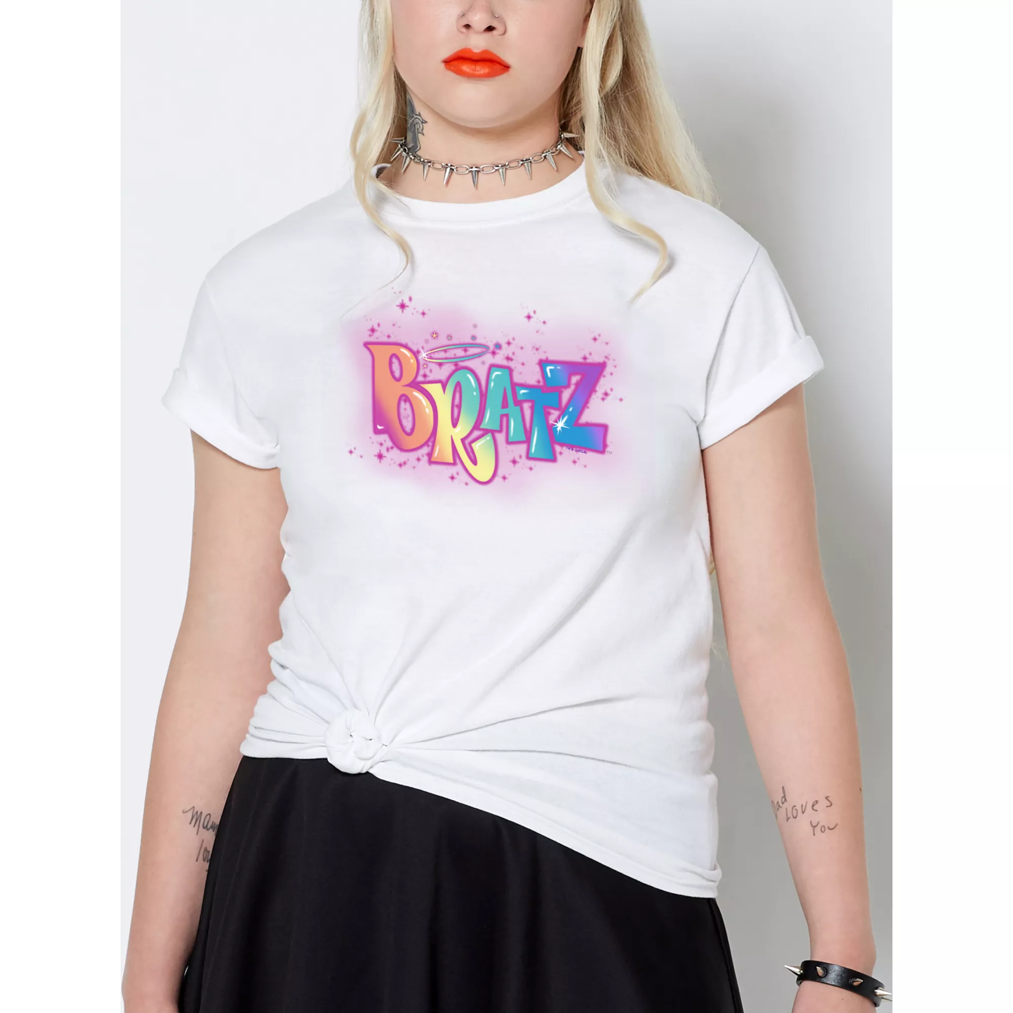 Rainbow Bratz Logo T Shirt at Spencer's