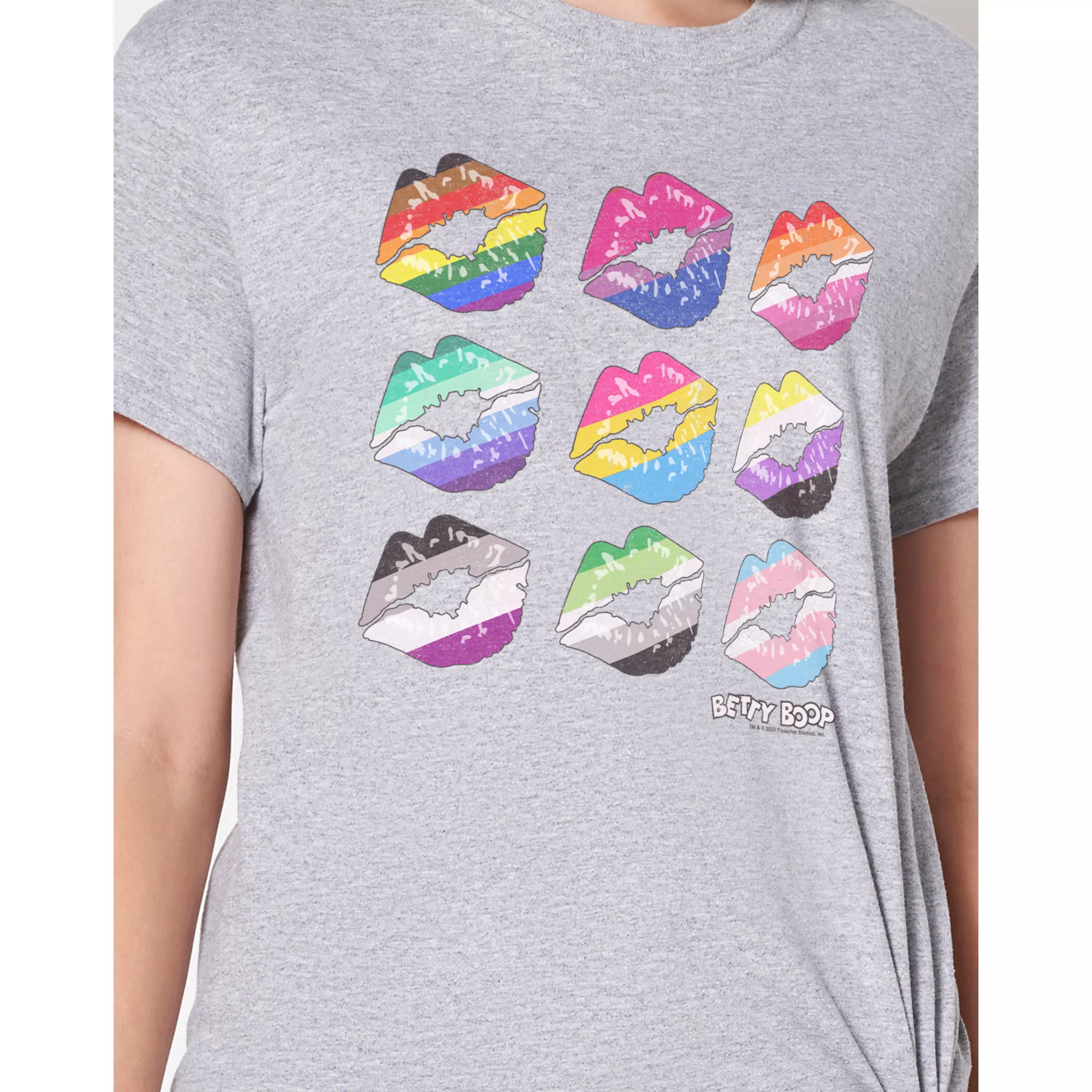 Pride Flags Lipstick T Shirt at Spencer's
