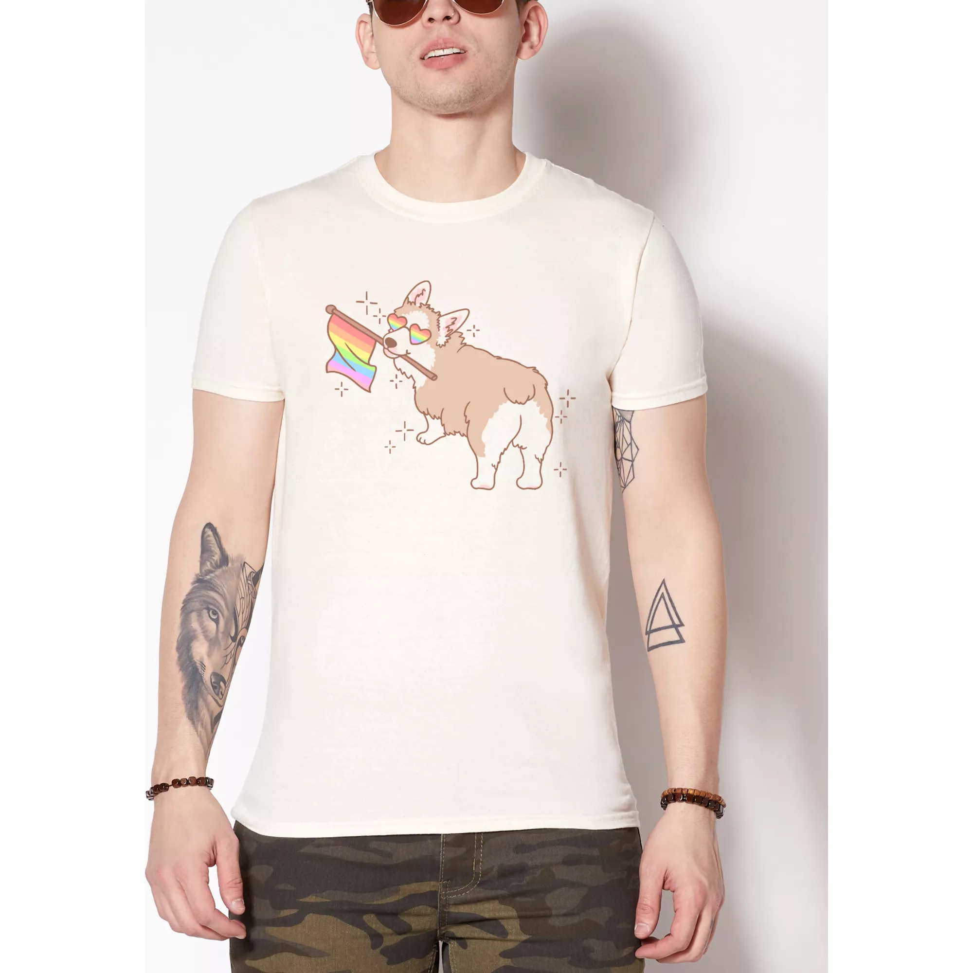 Corgi Pride T Shirt at Spencer's