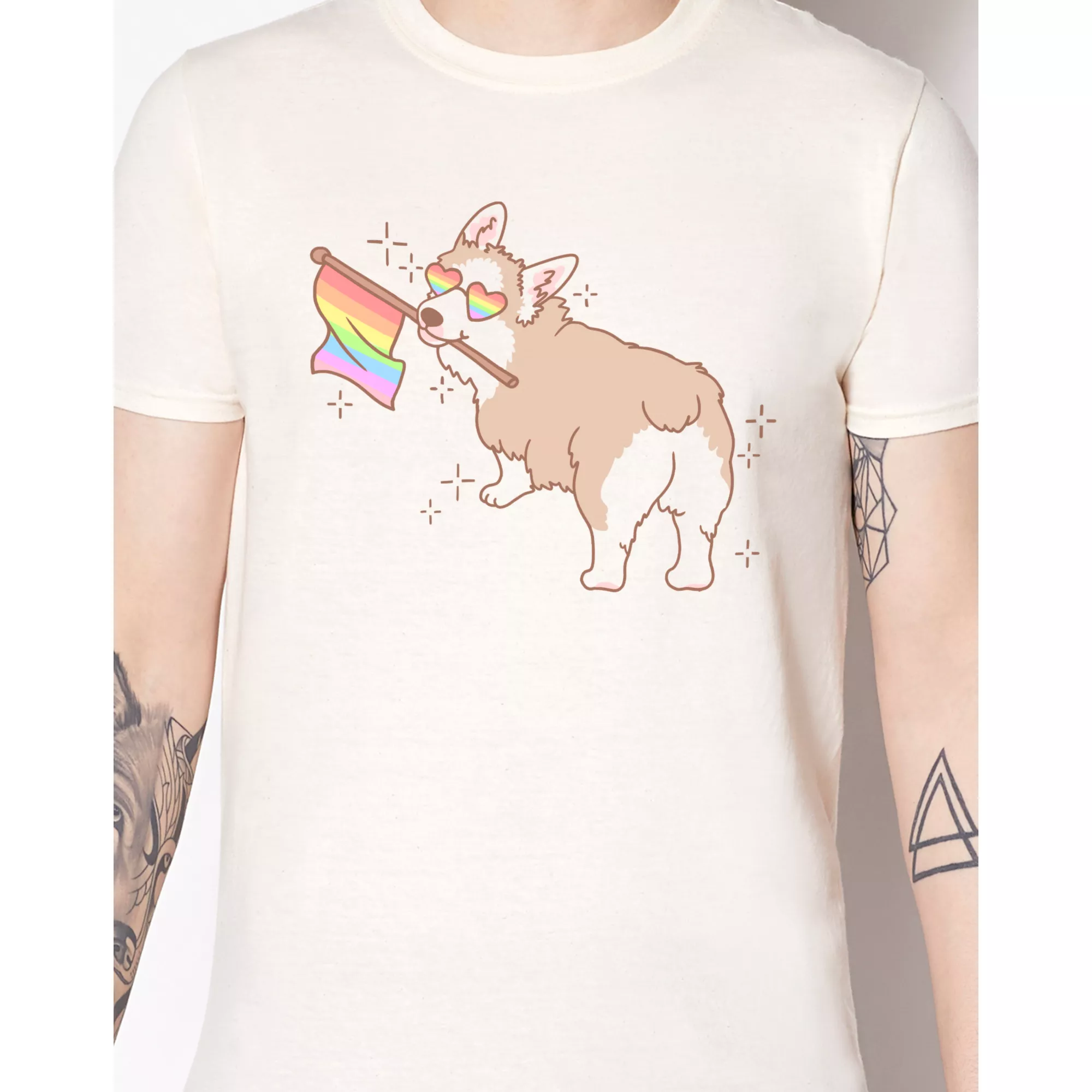 Corgi Pride T Shirt at Spencer's