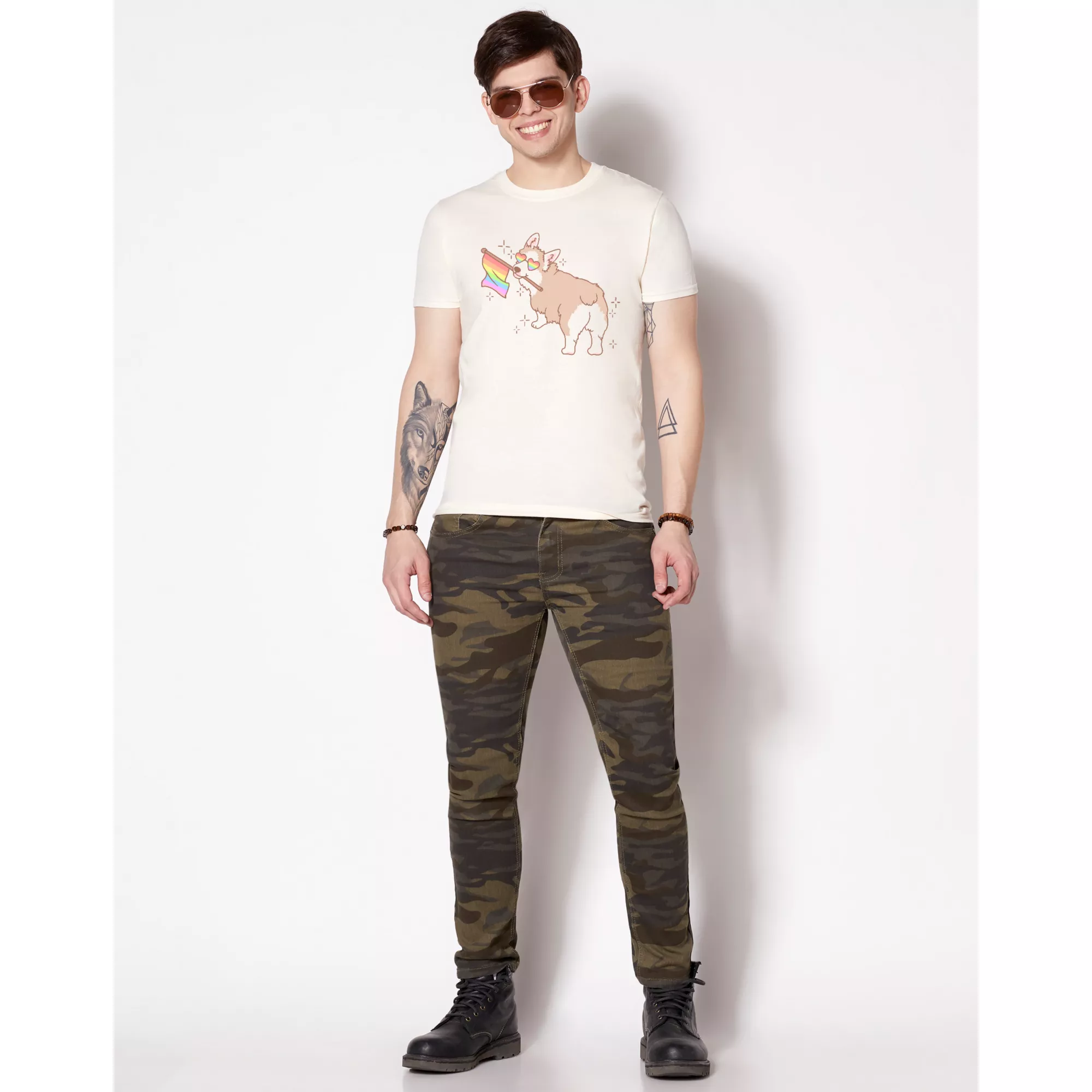 Corgi Pride T Shirt at Spencer's