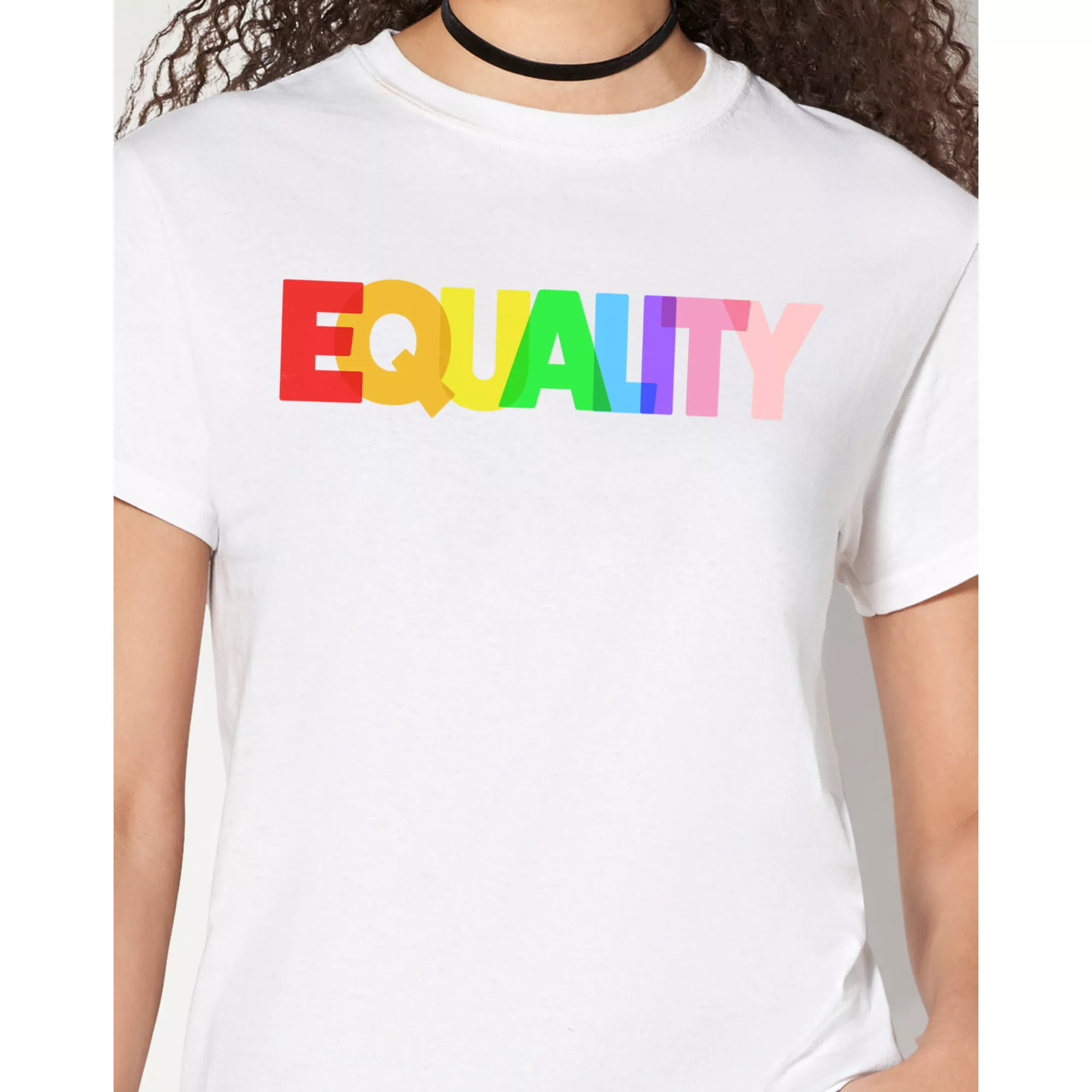 Rainbow Equality T Shirt at Spencer's