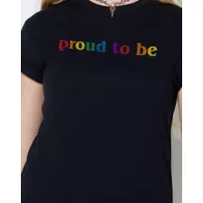 Rainbow Proud To Be T Shirt at Spencer's