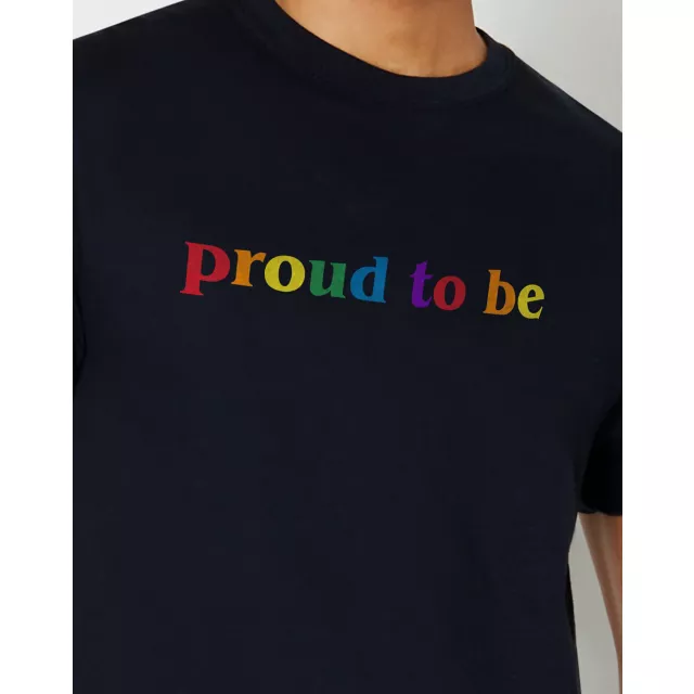 Rainbow Proud To Be T Shirt at Spencer's