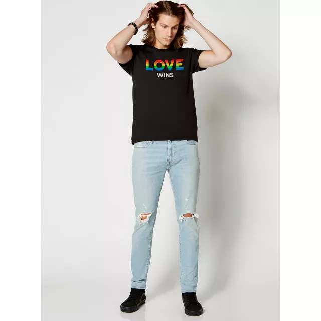 Rainbow Love Wins T Shirt at Spencer's