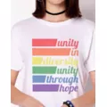 Unity In Diversity T Shirt at Spencer's