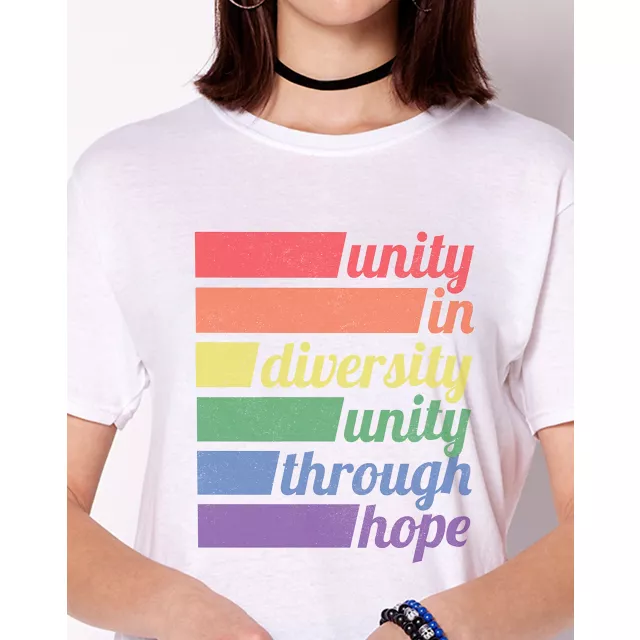 Unity In Diversity T Shirt at Spencer's