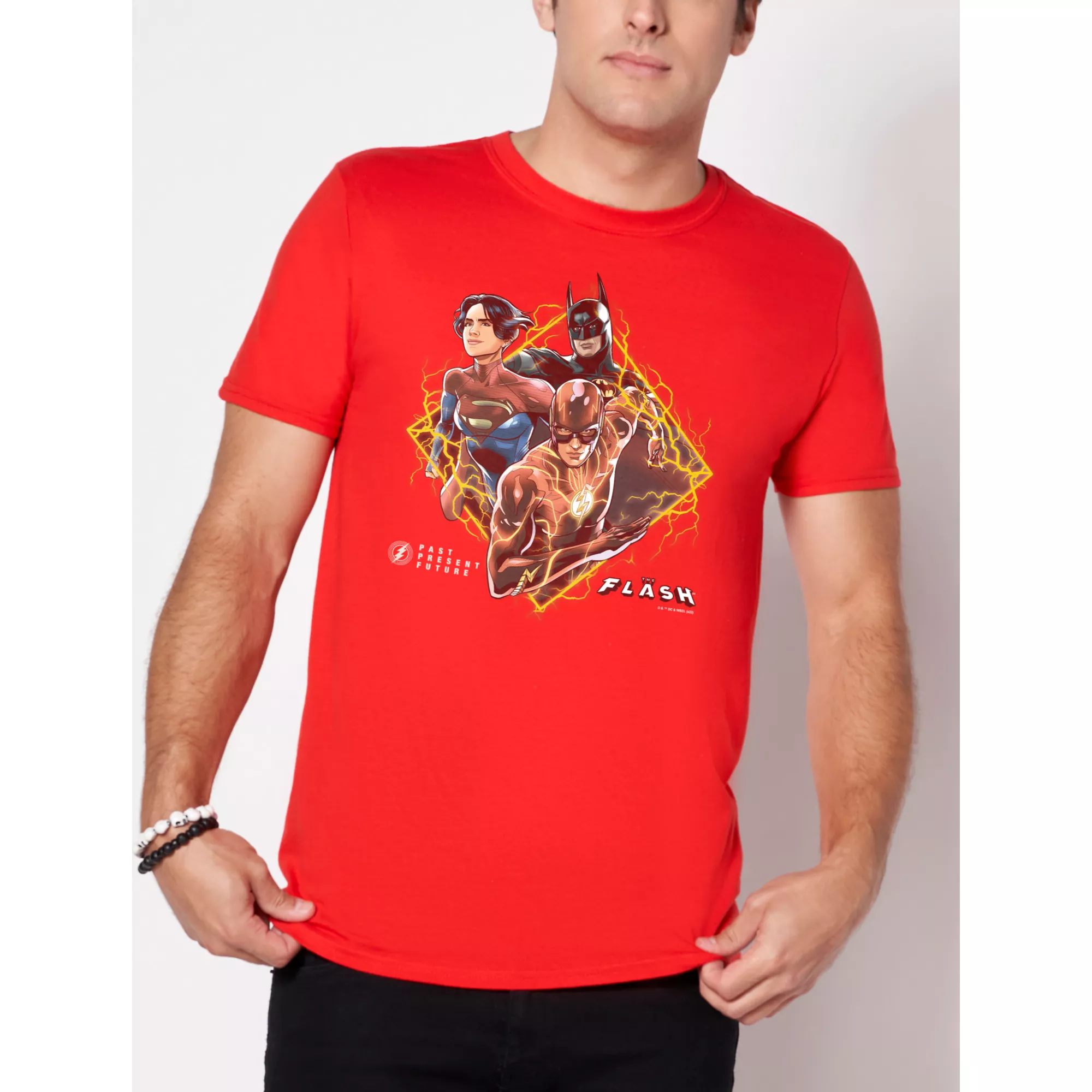 Red Lightning T Shirt - The Flash at Spencer's