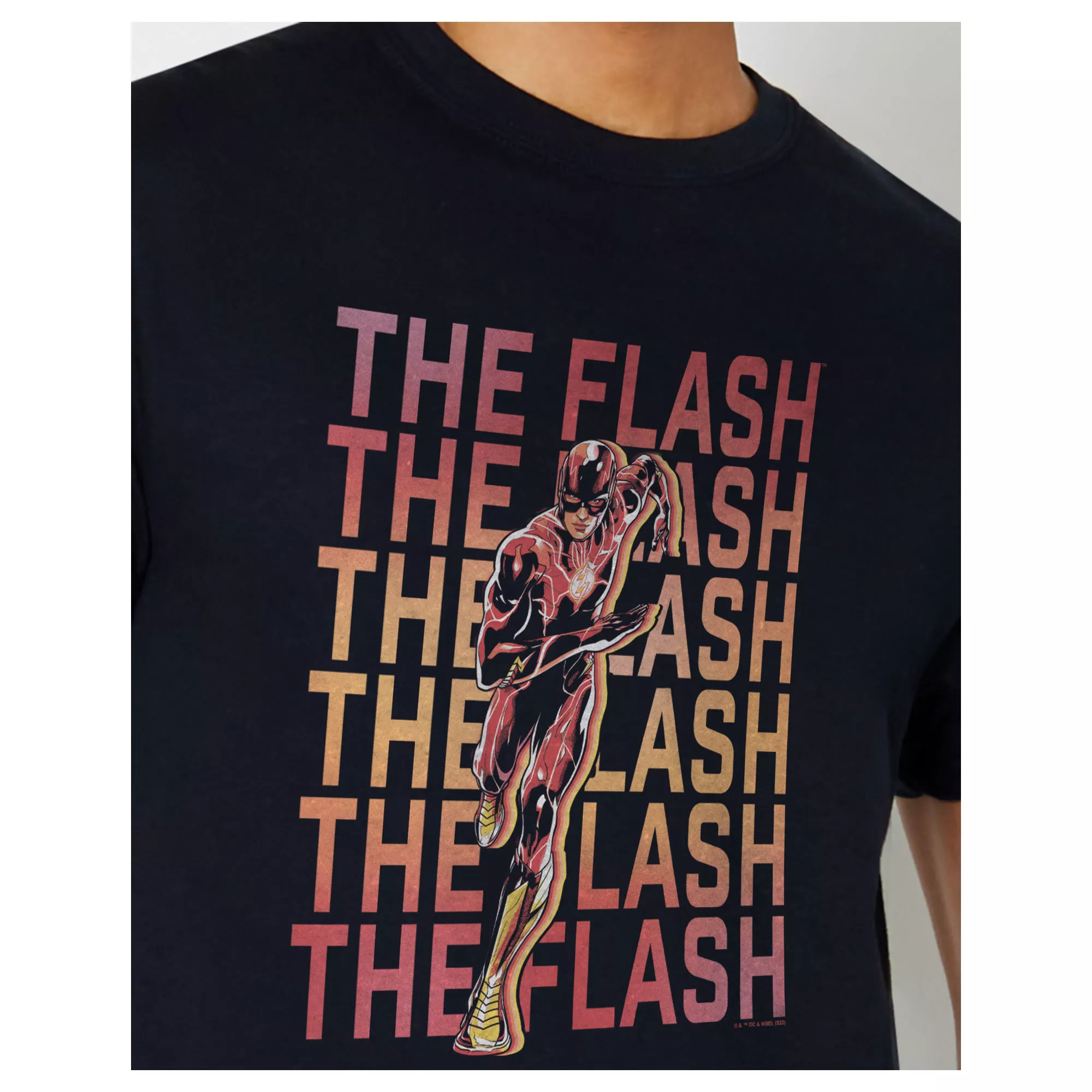 Repeating Logo T Shirt - The Flash at Spencer's