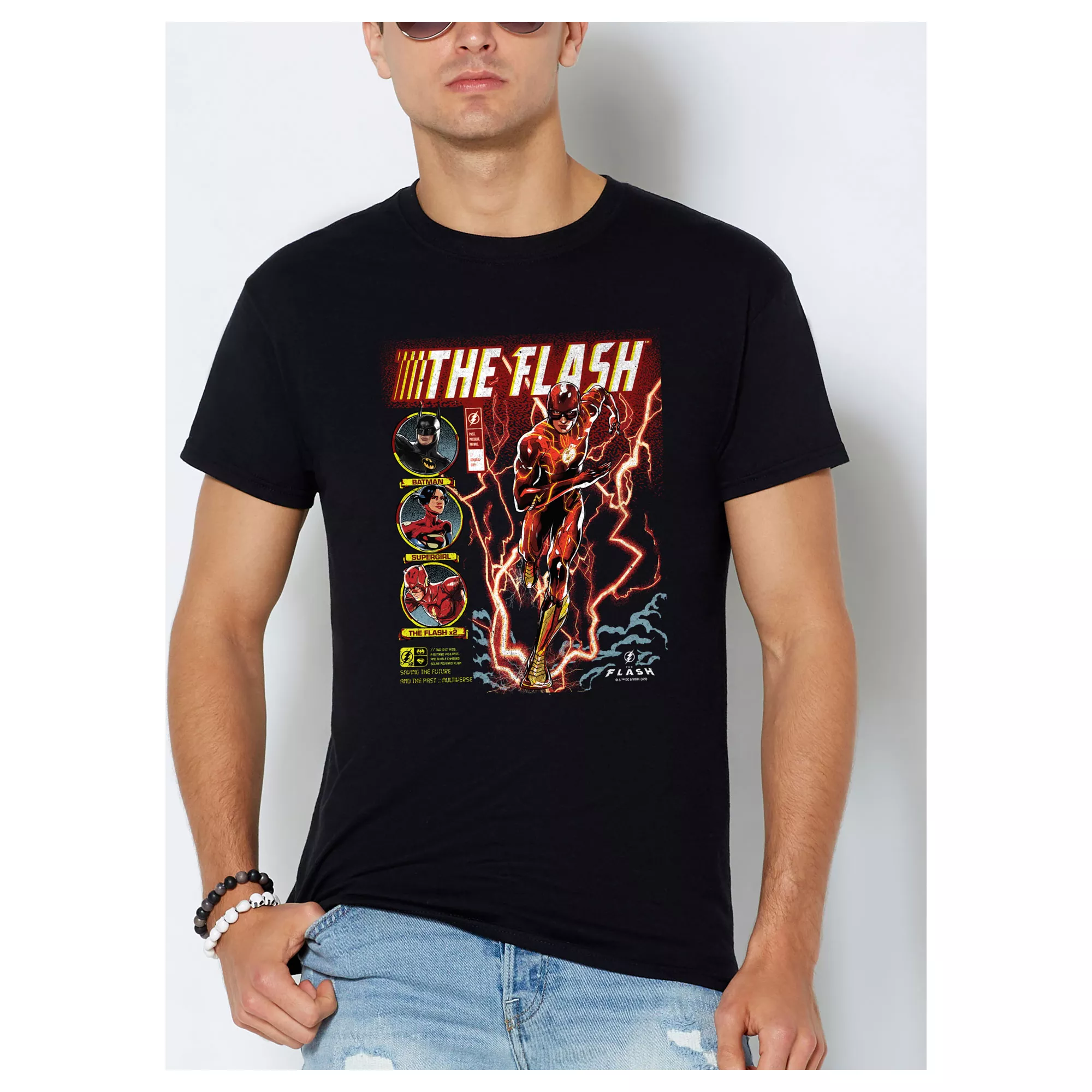 Comic Cover T Shirt - The Flash at Spencer's