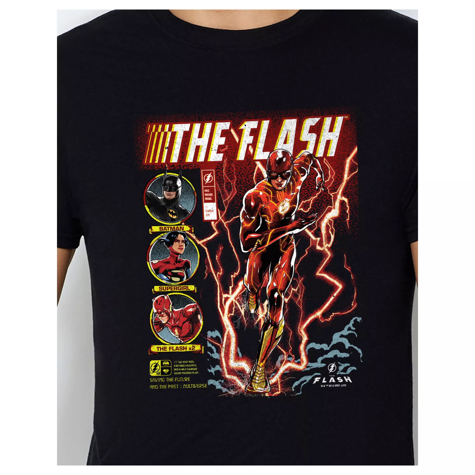 Comic Cover T Shirt - The Flash at Spencer's