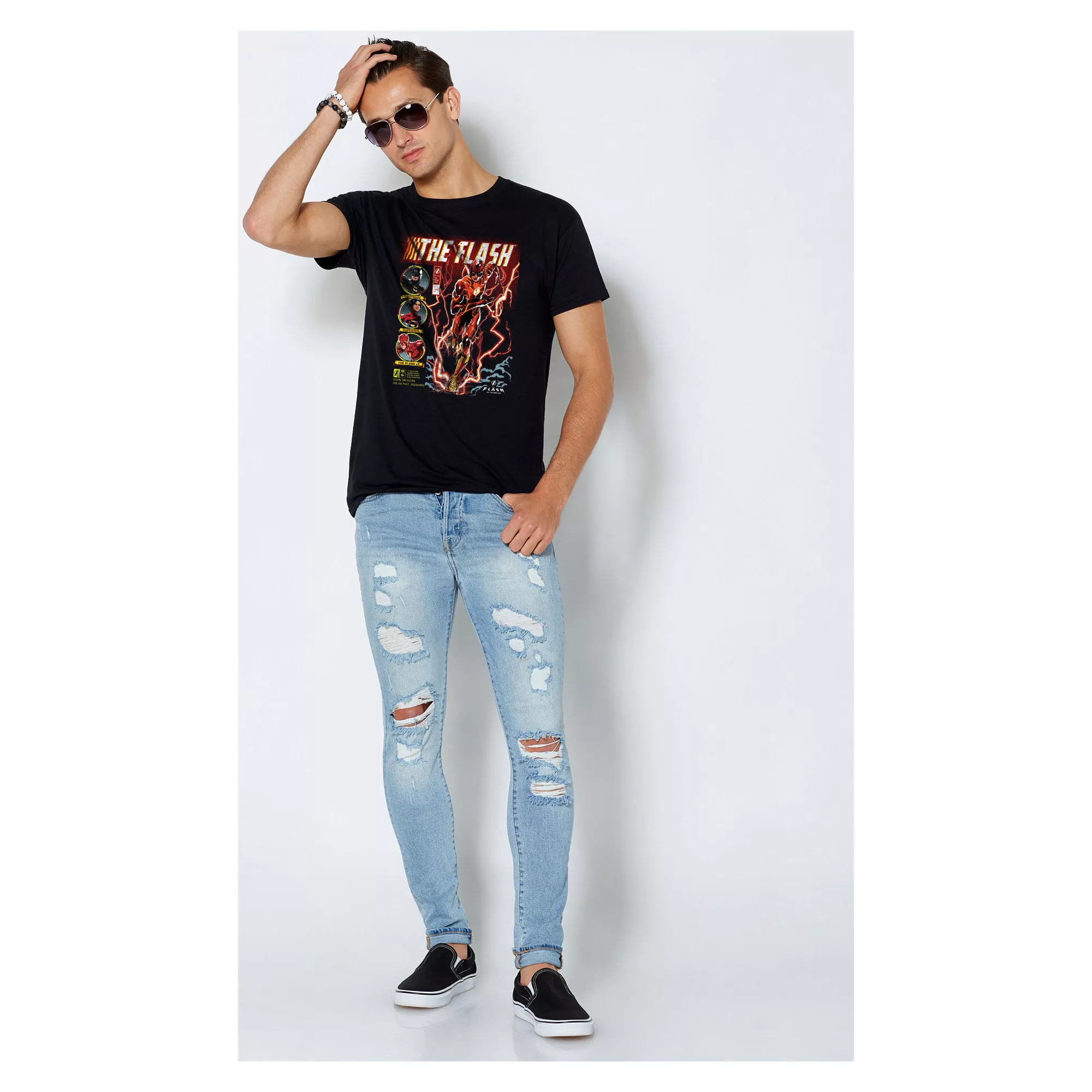 Comic Cover T Shirt - The Flash at Spencer's