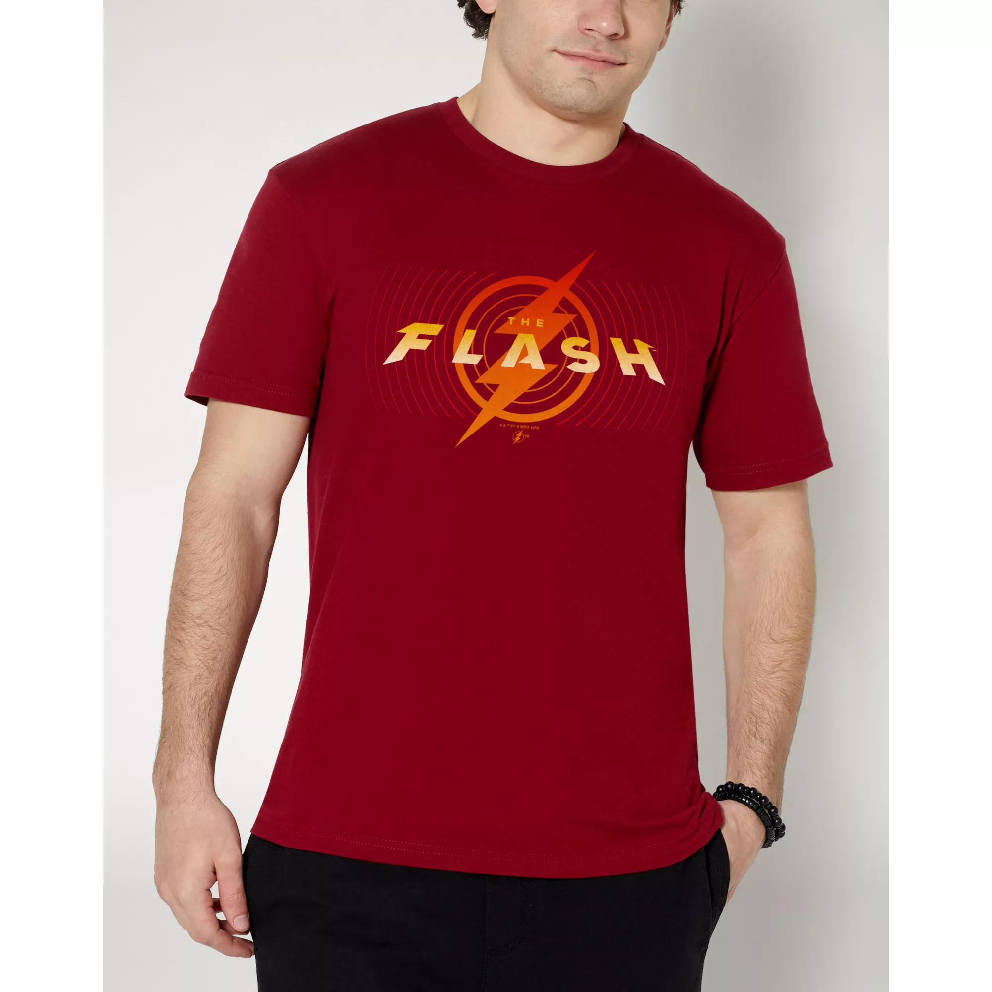 Red Flash Wave T Shirt - The Flash at Spencer's