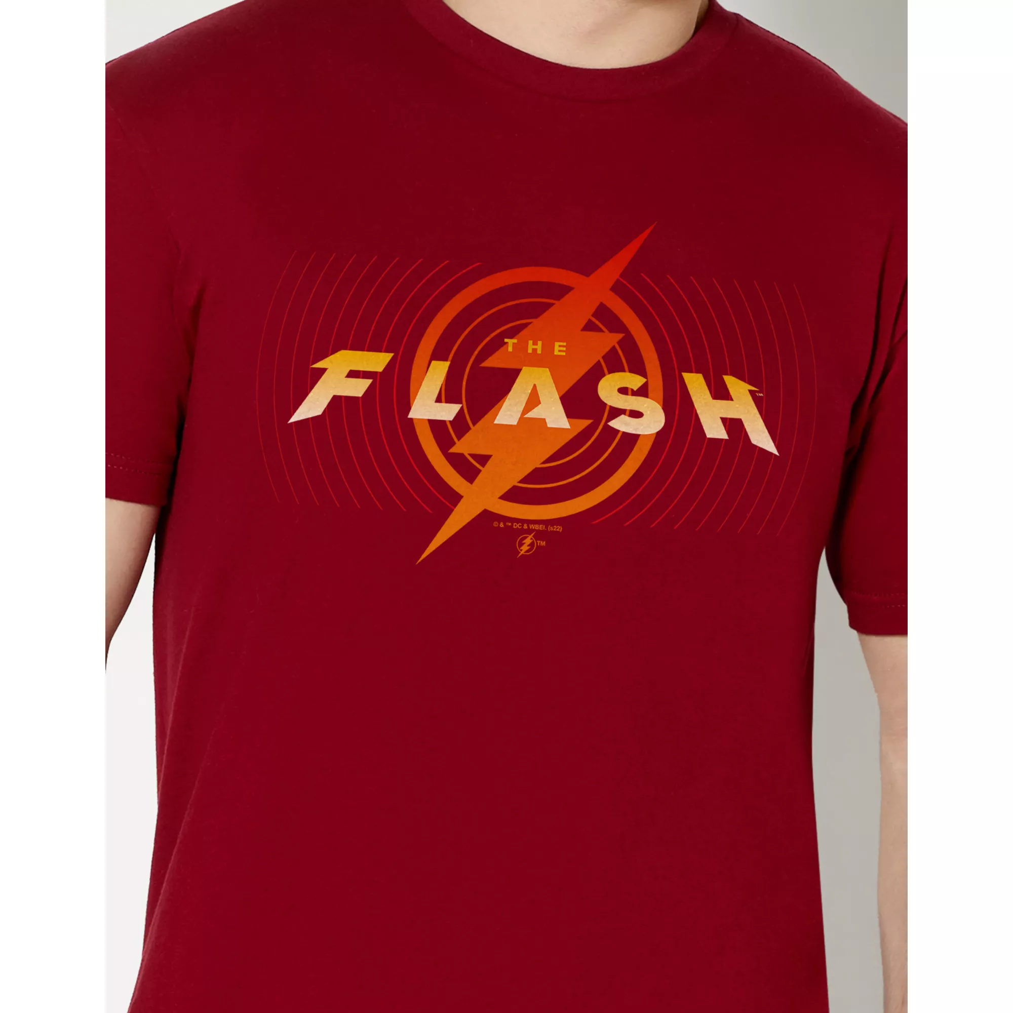 Red Flash Wave T Shirt - The Flash at Spencer's