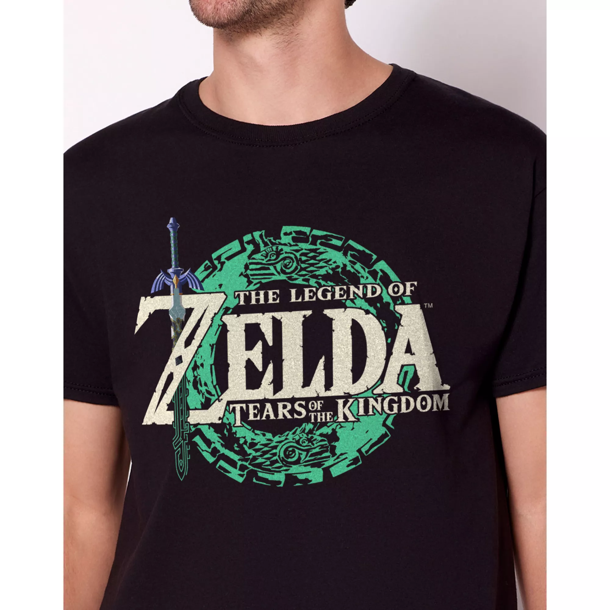 The Legend of Zelda Tears of the Kingdom Logo T Shirt - Nintendo at Spencer's