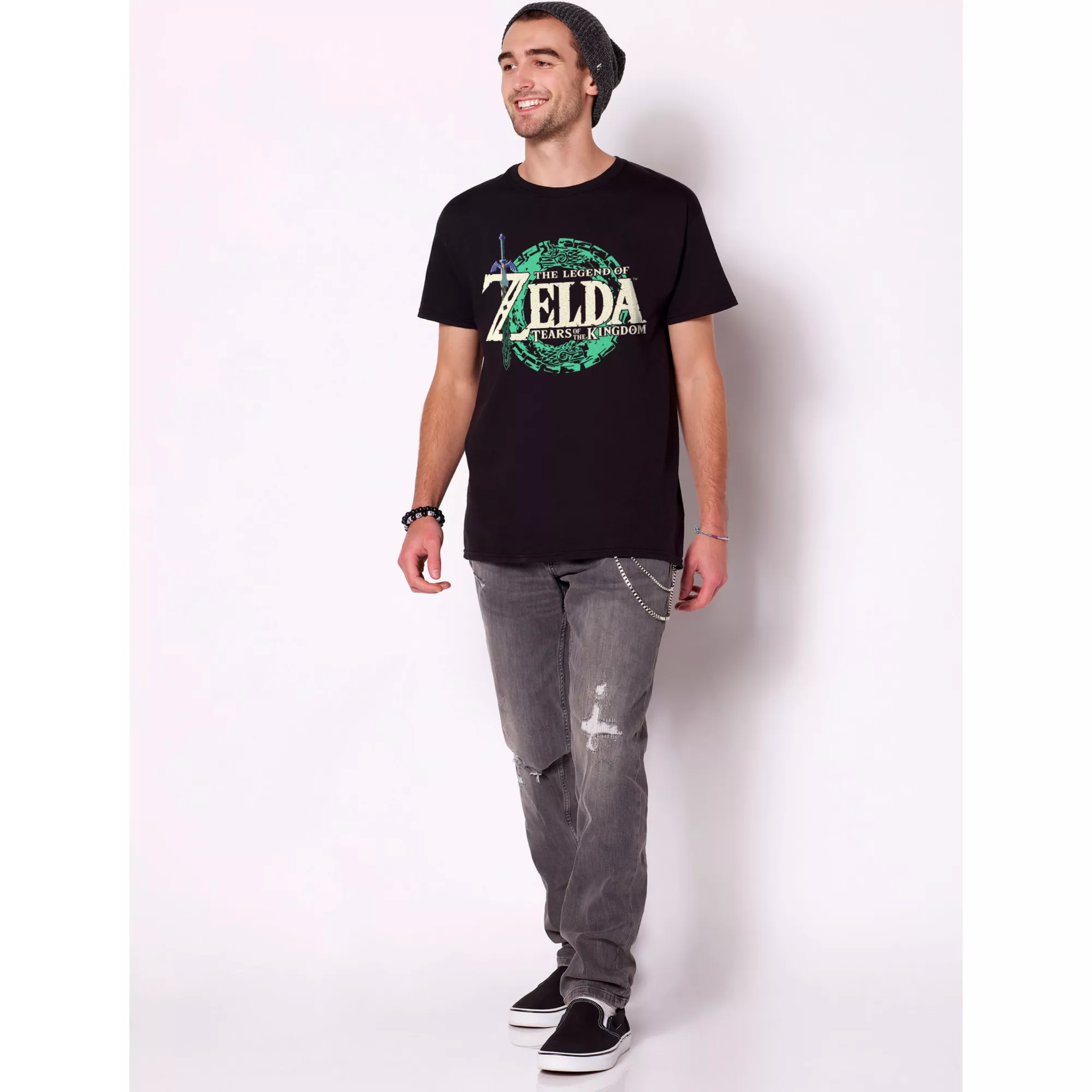 The Legend of Zelda Tears of the Kingdom Logo T Shirt - Nintendo at Spencer's