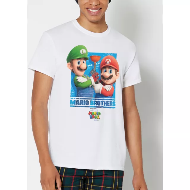 The Mario Brothers T Shirt - The Super Mario Movie at Spencer's