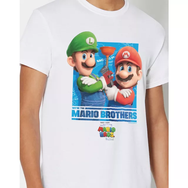 The Mario Brothers T Shirt - The Super Mario Movie at Spencer's