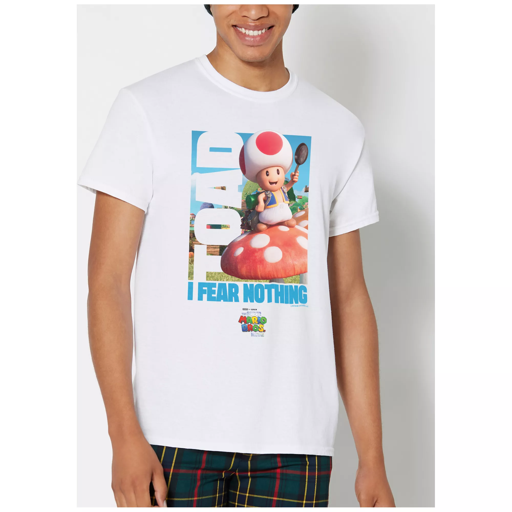 Toad Fears Nothing T Shirt - The Super Mario Bros. Movie at Spencer's