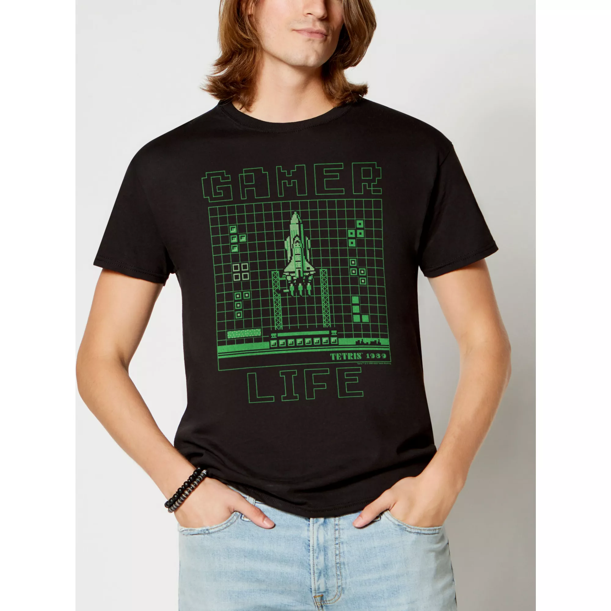 Tetris Gamer Life T Shirt at Spencer's