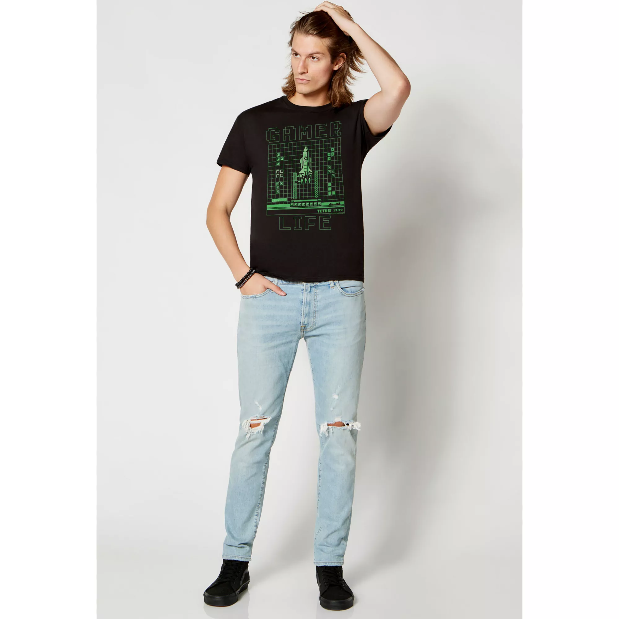 Tetris Gamer Life T Shirt at Spencer's