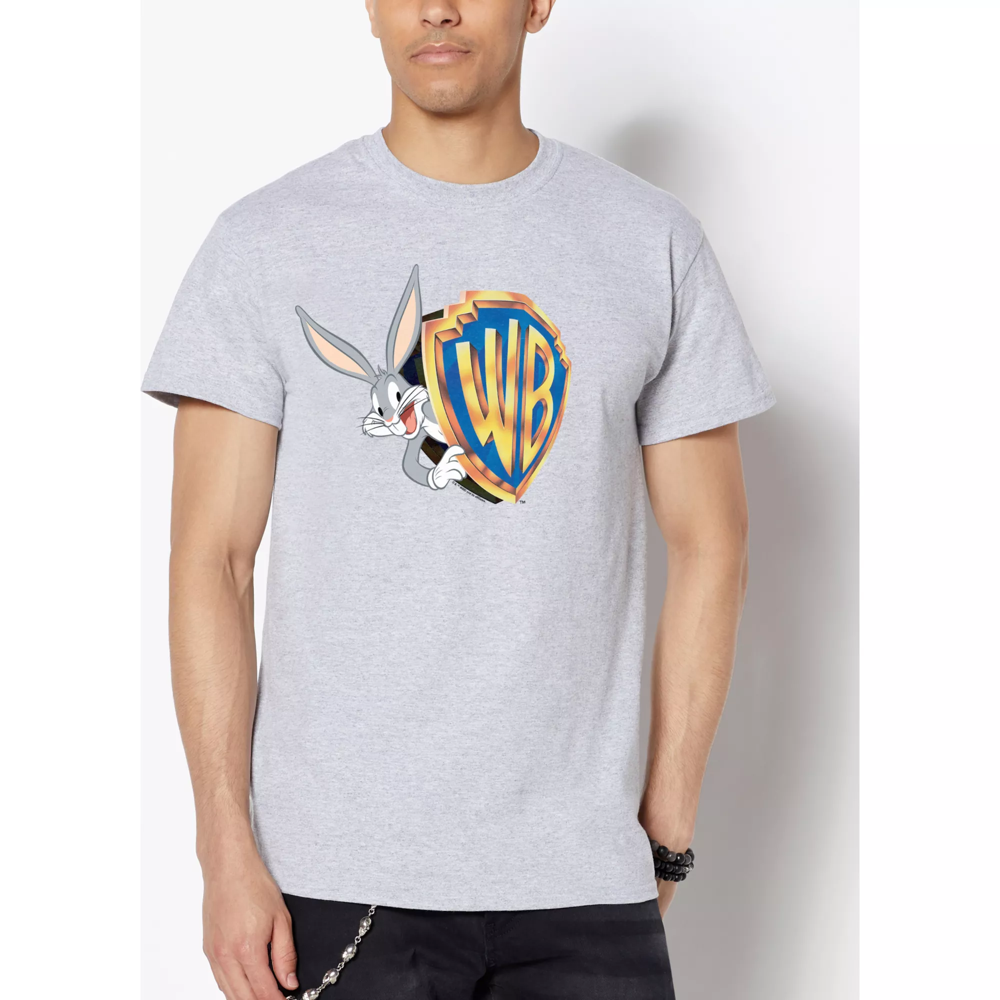 Bugs Bunny Logo Surprise T Shirt - WB 100 at Spencer's