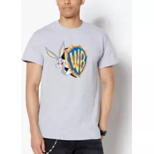 Bugs Bunny Logo Surprise T Shirt - WB 100 at Spencer's