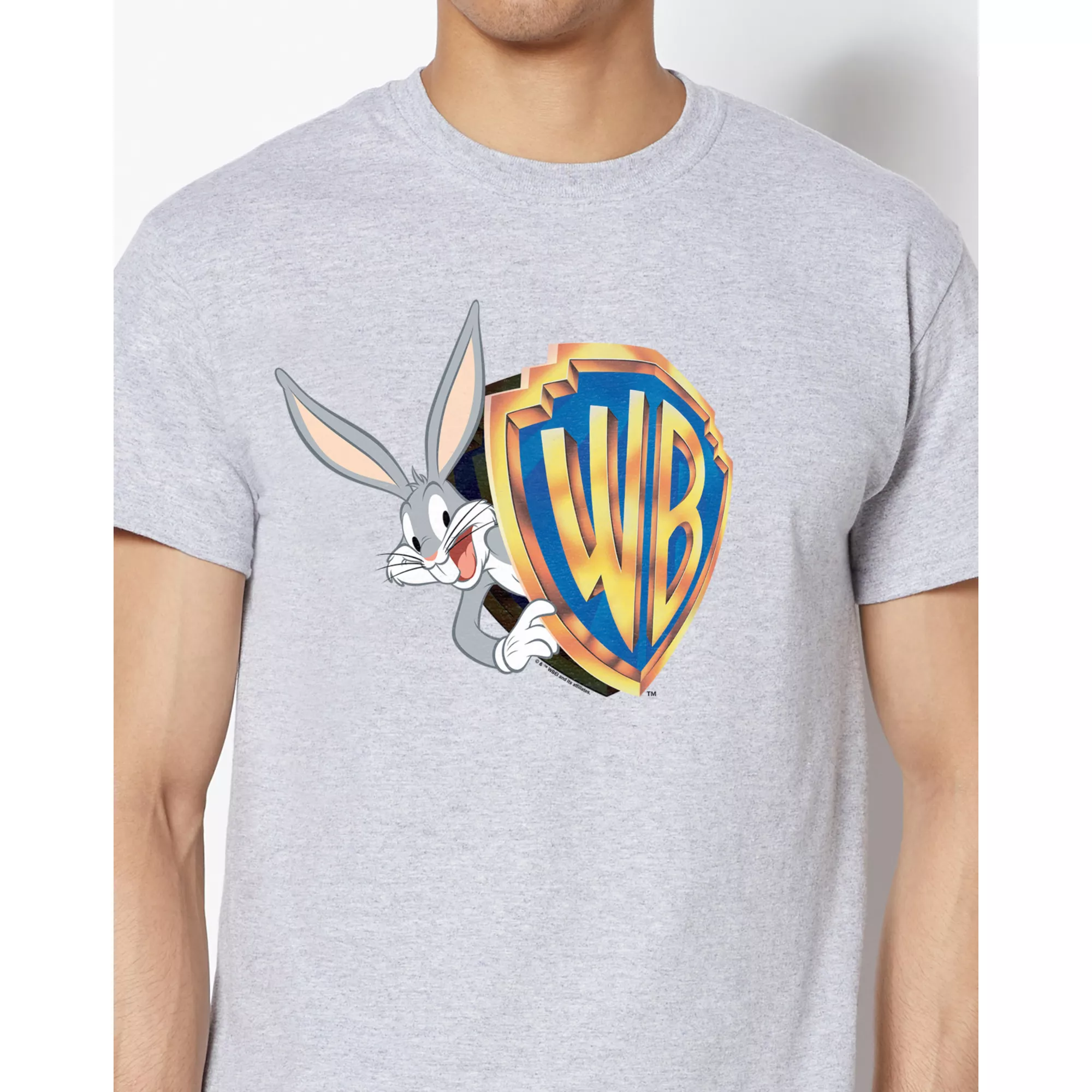 Bugs Bunny Logo Surprise T Shirt - WB 100 at Spencer's