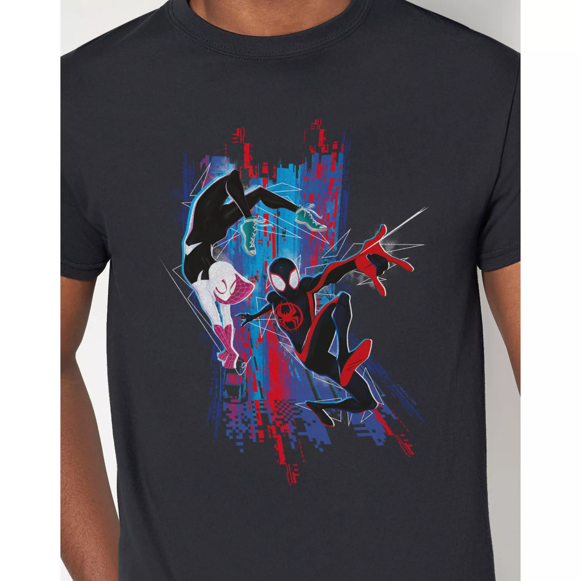 Spider-Gwen and Miles T Shirt - Spider-Man