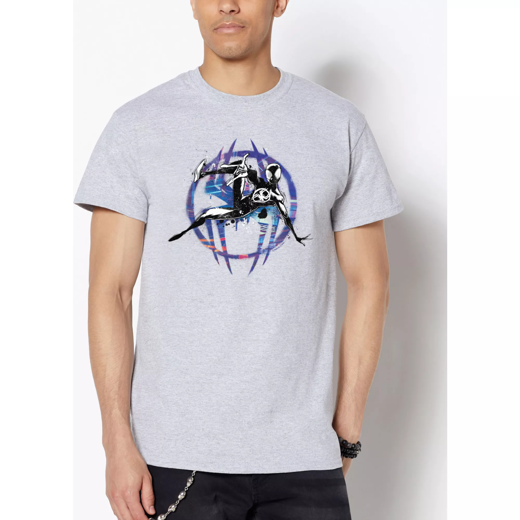 Hanging Spider-Man T Shirt at Spencer's