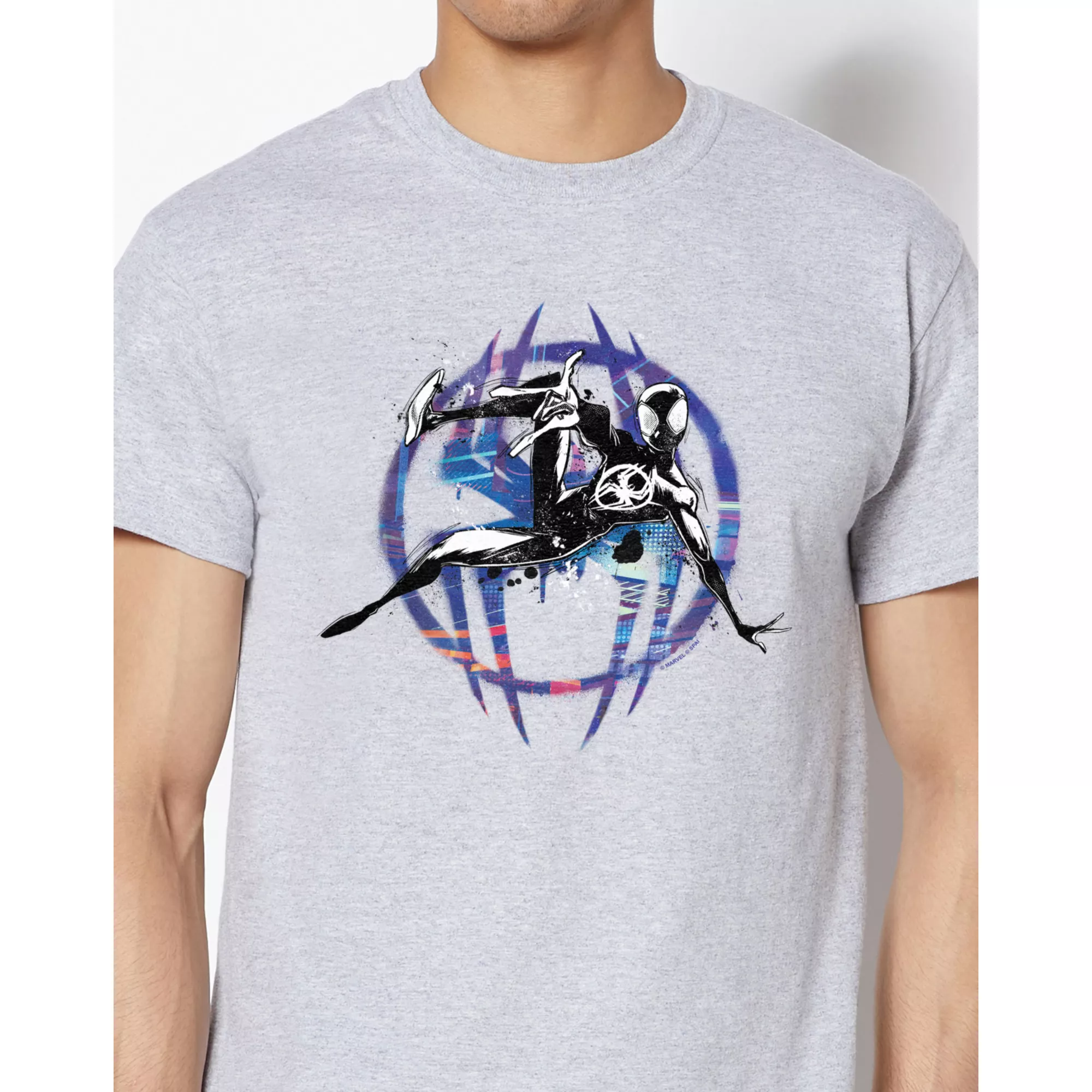 Hanging Spider-Man T Shirt at Spencer's