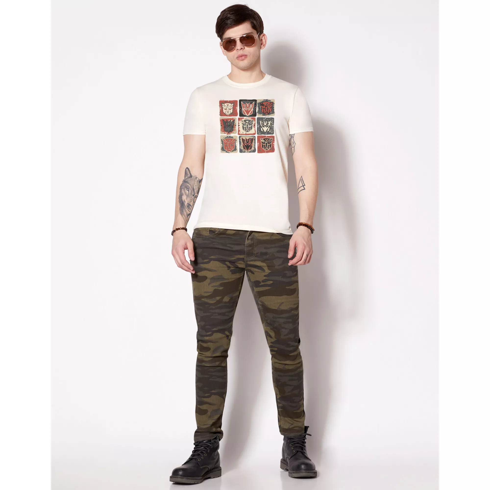 Transformers Insignias T Shirt - Transformers at Spencer's