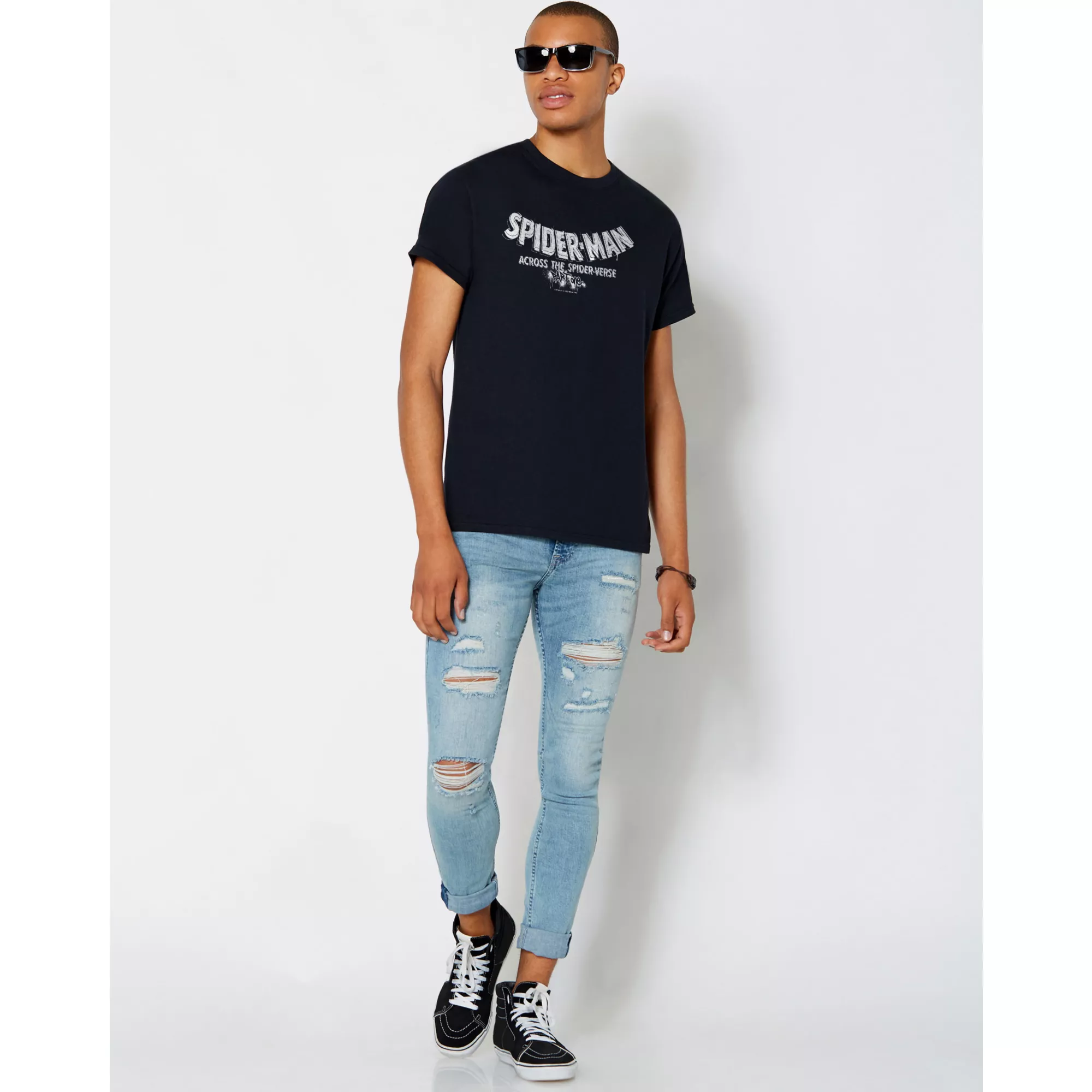 Spider-Man: Across the Spiderverse Logo T Shirt - Spider-Man at Spencer's