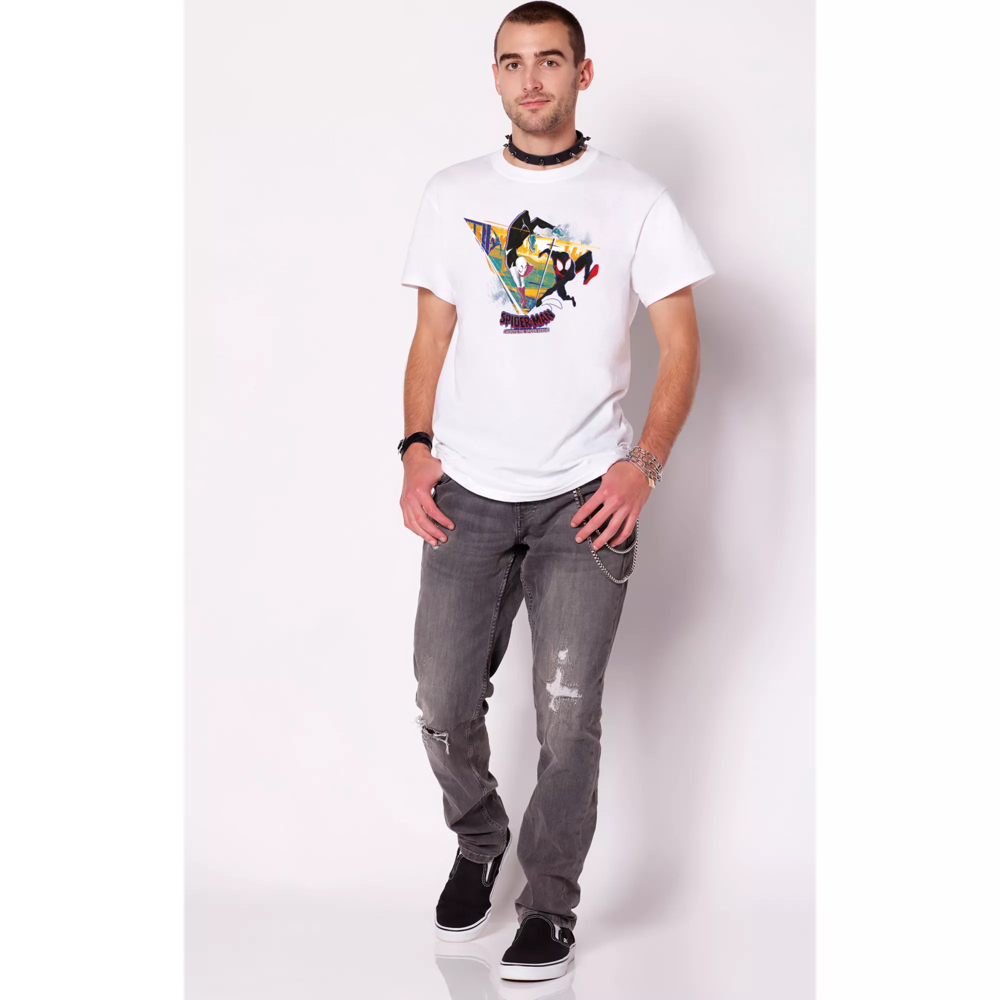 Spider-Man: Across the Spiderverse Gwen and Miles T Shirt - Spider-Man at Spencer's