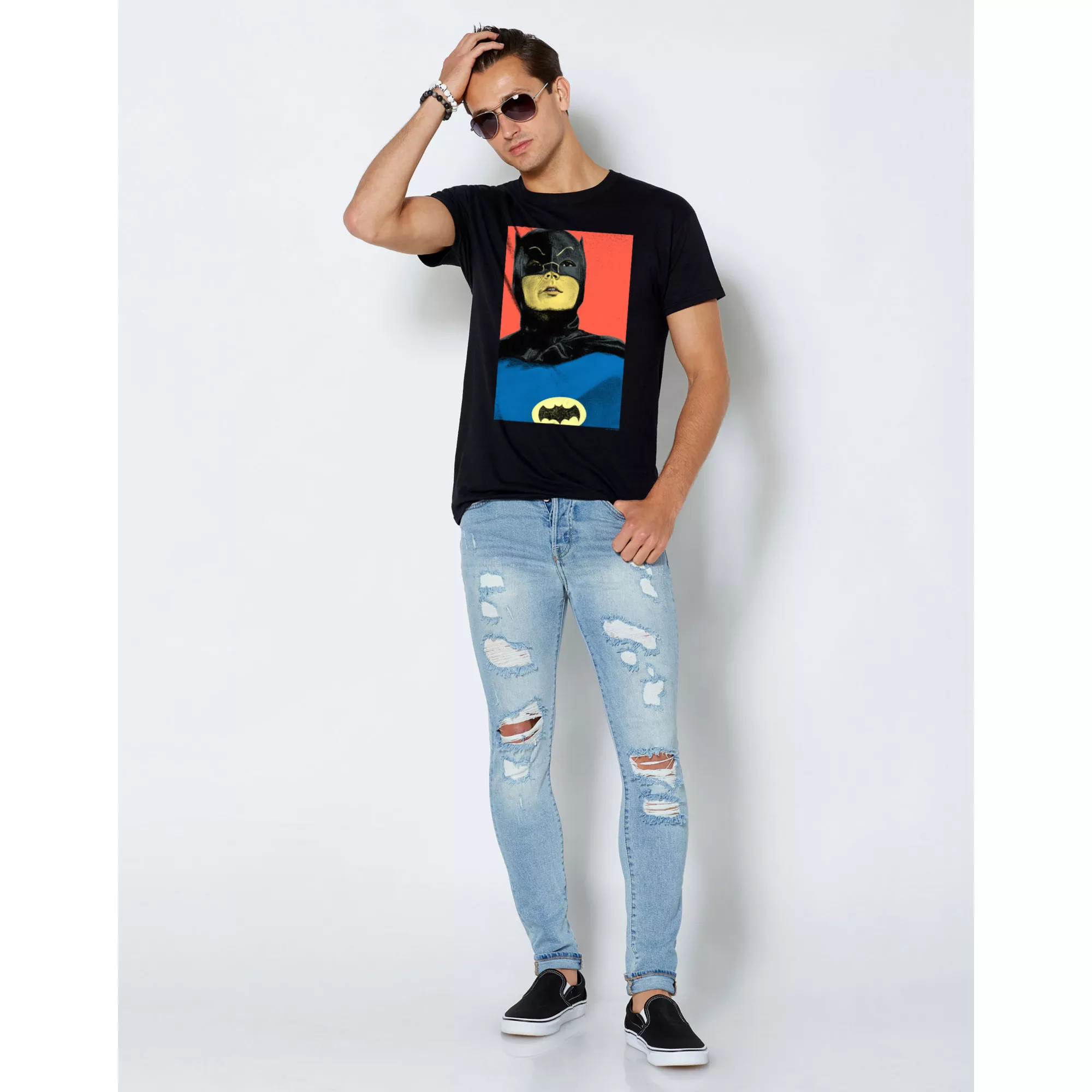 Batman Portrait T Shirt - Batman TV Show at Spencer's