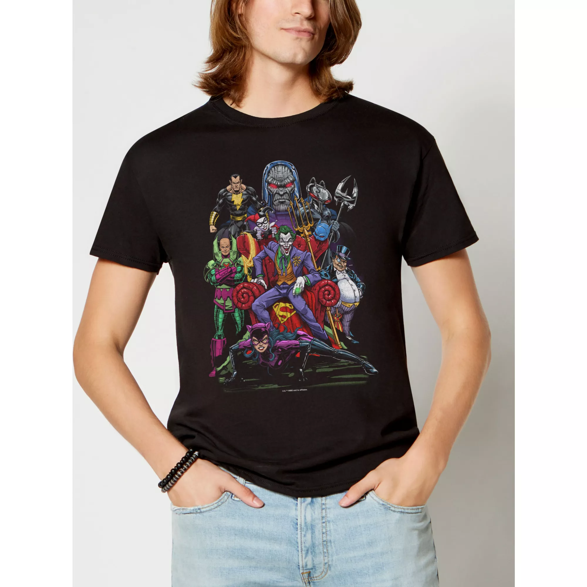 DC Villain Team T Shirt - Warner Bros. 100 at Spencer's