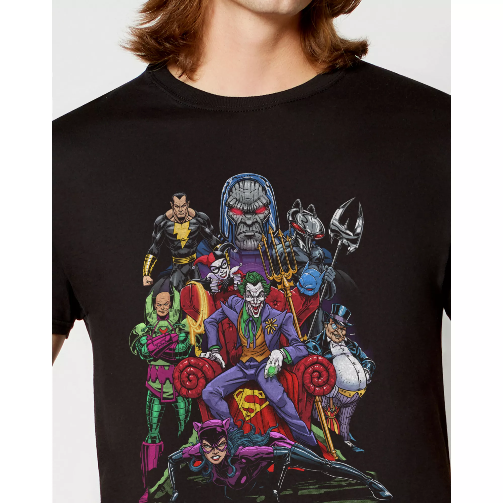 DC Villain Team T Shirt - Warner Bros. 100
