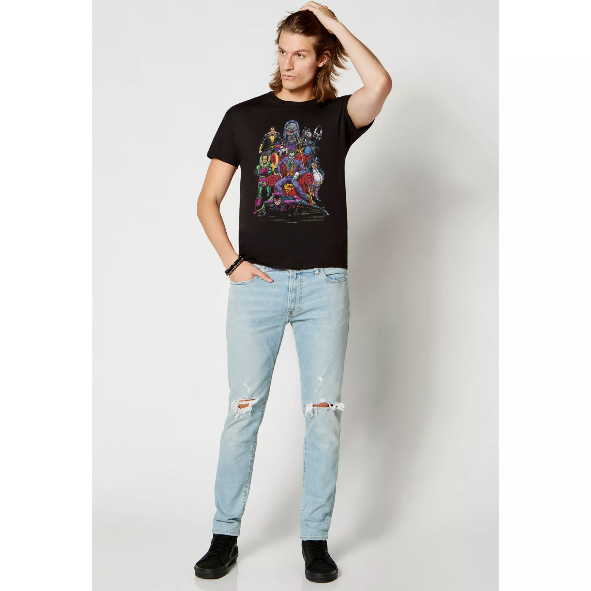 DC Villain Team T Shirt - Warner Bros. 100 at Spencer's