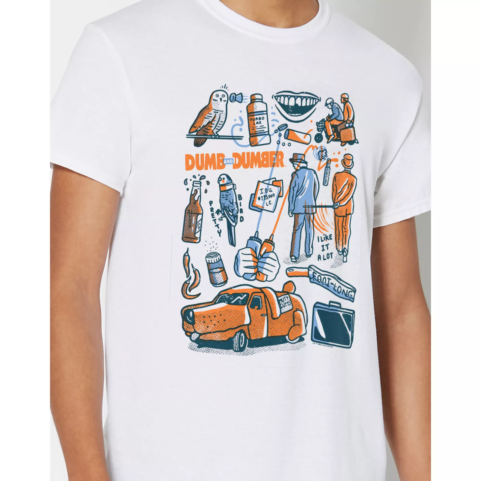 Dumb and Dumber T Shirt - WB 100 at Spencer's