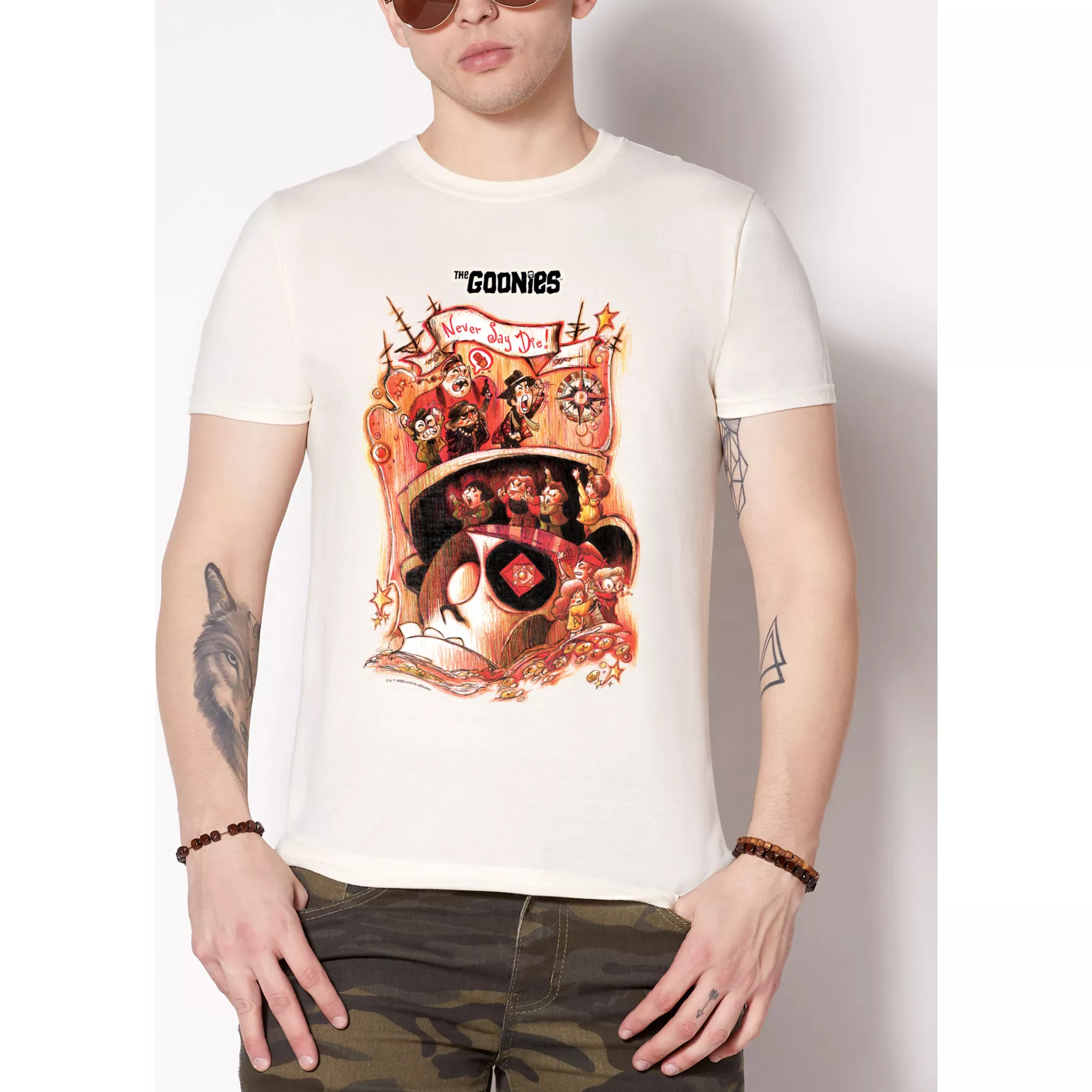 Goonies Never Say Die T Shirt - WB 100 at Spencer's