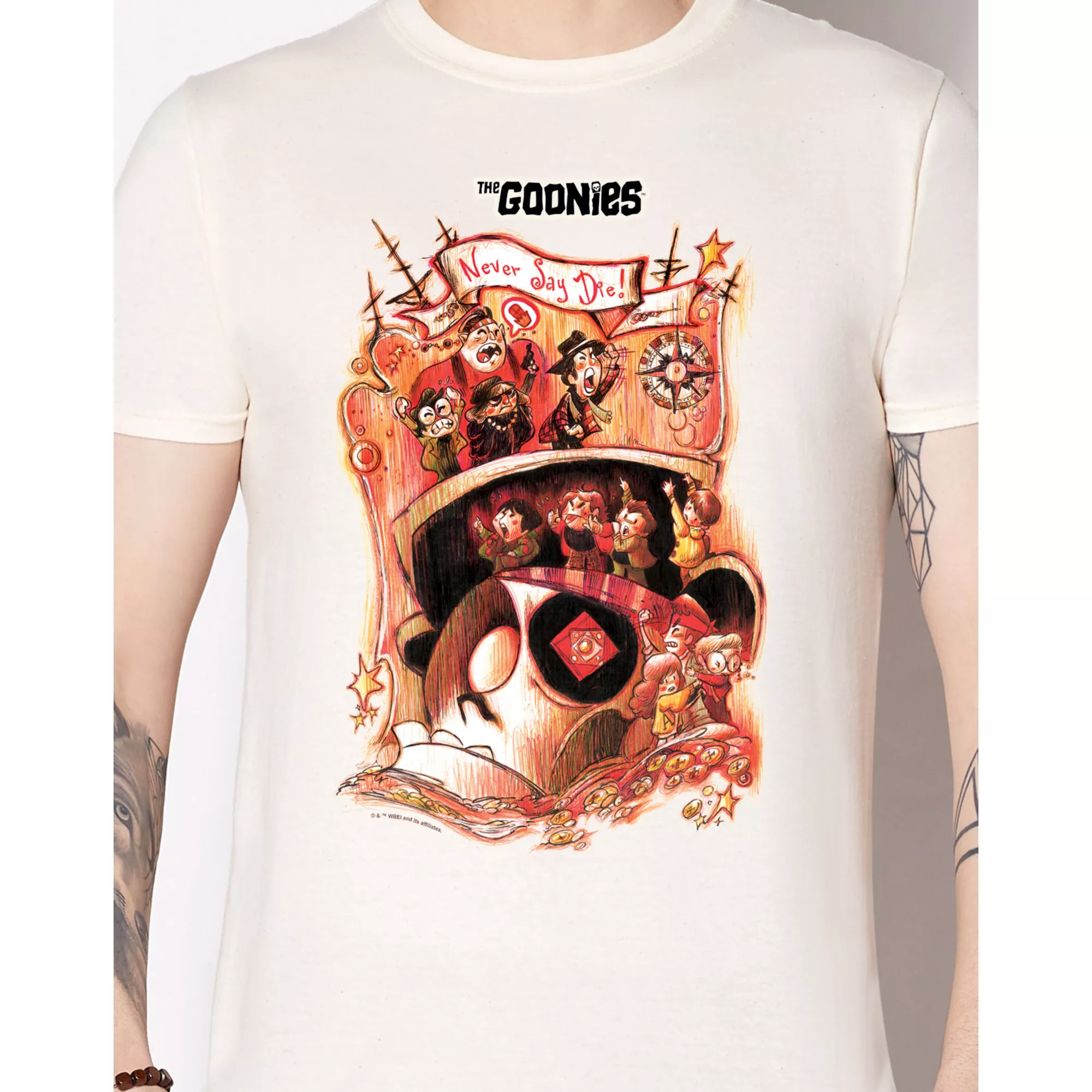 Goonies Never Say Die T Shirt - WB 100 at Spencer's