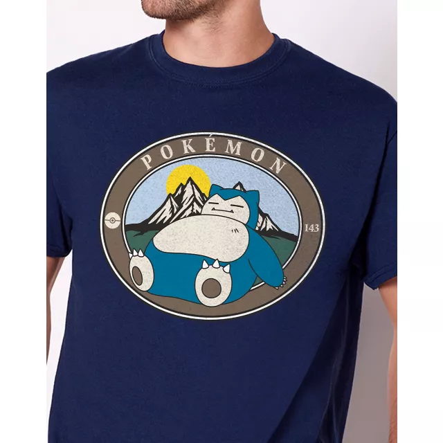 Sleepy Snorlax T Shirt - Pokémon at Spencer's